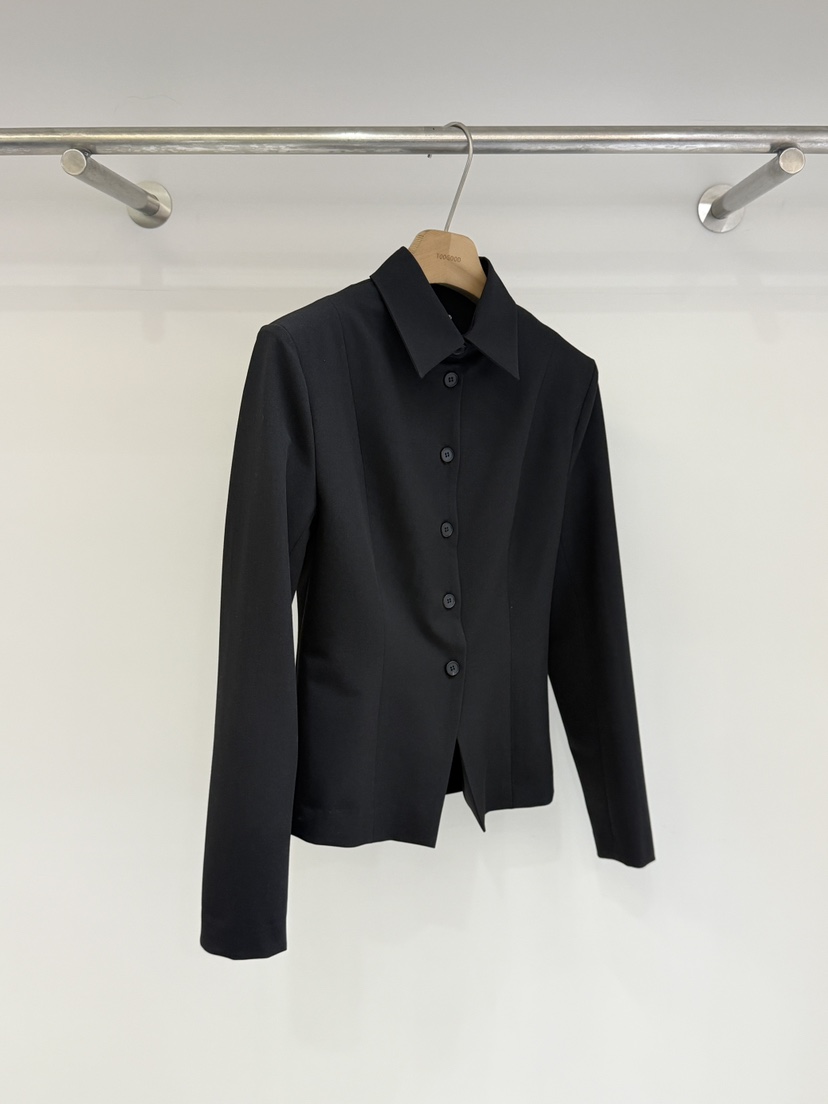 TOOGOOD韓國直郵實拍女士新品熱賣26春夏推薦休閑襯衫蕾絲衫TOOGOOD襯衫/蕾絲衫圖色2黑色