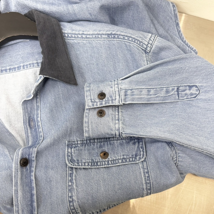 RIVER韓國直郵女士新品職業休閑時尚26春夏襯衫蕾絲衫燈芯絨WATER/RIVER襯衫/蕾絲衫