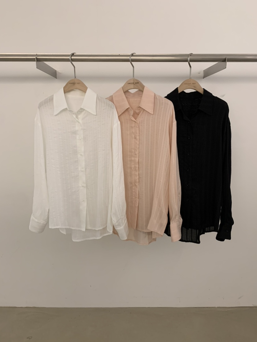 UNDER KEY韓國東大門直郵女裝新品人氣時尚26春夏襯衫蕾絲衫UNDER KEY襯衫/蕾絲衫