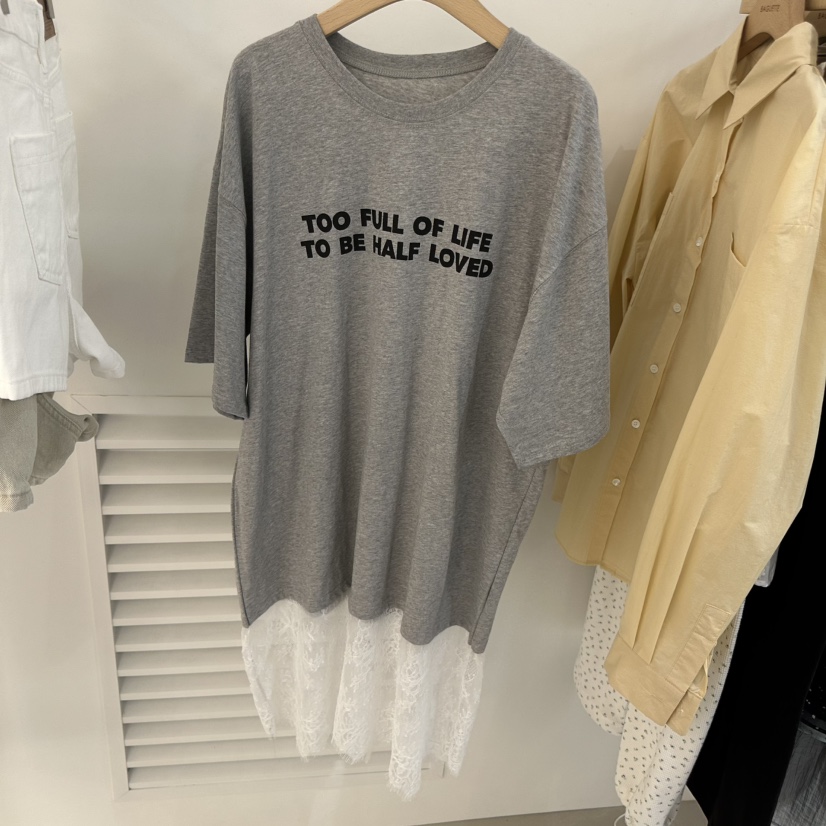 BAGUETTE-P韓國直郵實拍女裝新品職業推薦26春夏T恤不含腰帶BAGUETTE-PT恤圖色1