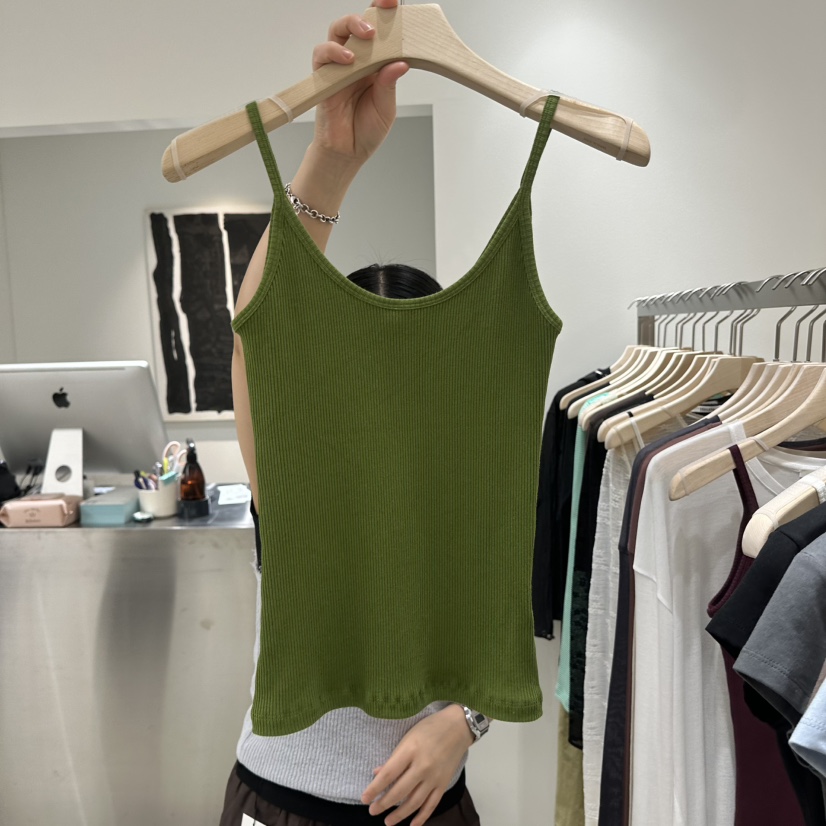 HAUTTE-P韓國東大門直郵女士新款職業26春夏吊帶背心圓領HAUTTE吊帶/背心圖色2