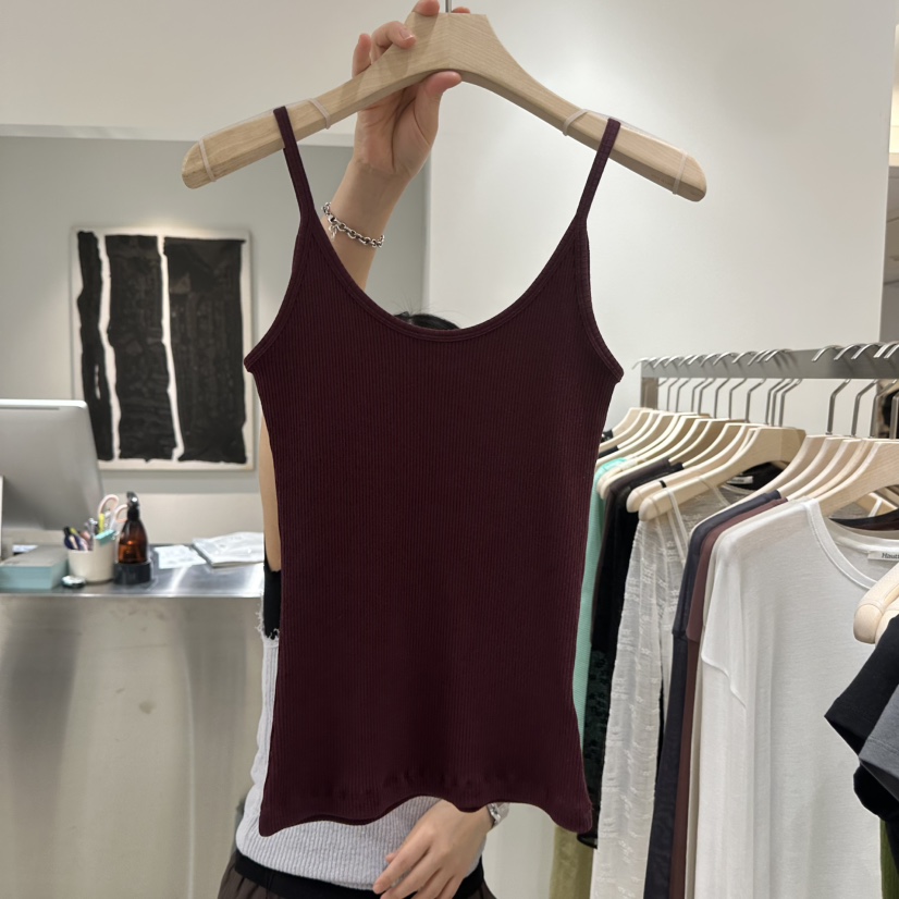 HAUTTE-P韓國東大門直郵女士新款職業26春夏吊帶背心圓領HAUTTE吊帶/背心圖色3