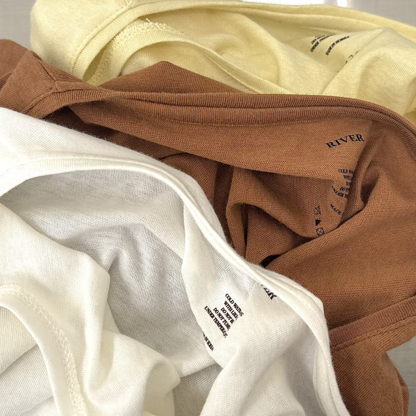 RIVER韓國東大門代購女士新品推薦熱賣職業休閑時尚T恤羊絨WATER/RIVERT恤