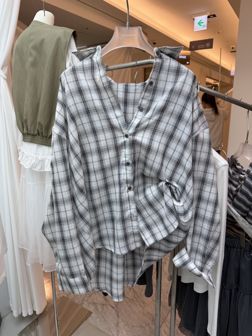 LOOKK/MIMME韓國代購女裝新款推薦熱賣休閑職業襯衫蕾絲衫LOOKK/MIMME襯衫/蕾絲衫圖色1