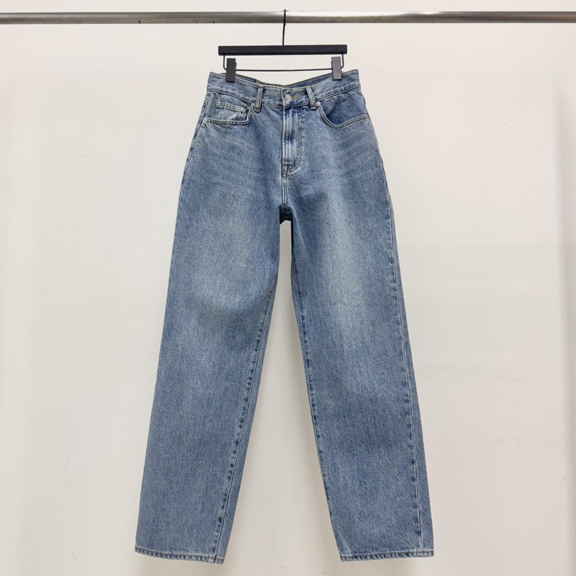 RIVER韓國直郵實拍女士新品休閑26春夏職業推薦時尚牛仔褲WATER/RIVER牛仔褲圖色1