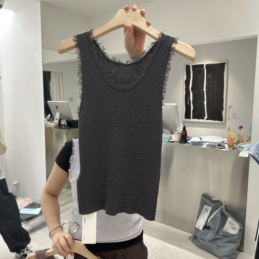 HAUTTE-P韓國東大門代購女士新款時尚休閑吊帶背心不含內搭HAUTTE吊帶/背心圖色2