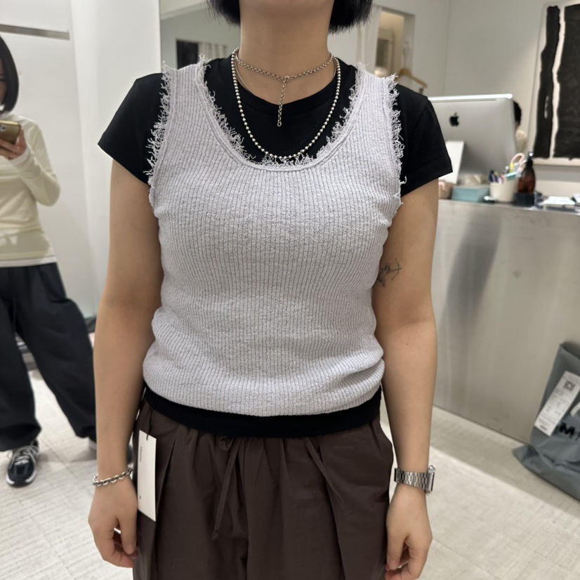 HAUTTE-P韓國東大門代購女士新款時尚休閑吊帶背心不含內搭HAUTTE吊帶/背心圖色3