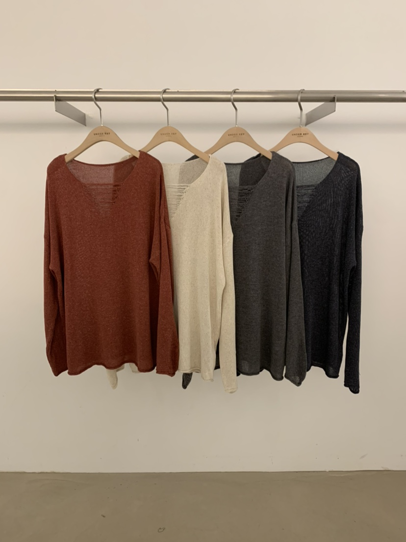 UNDER KEY韓國東大門代購女裝新款推薦時尚26春夏針織衫UNDER KEY針織衫