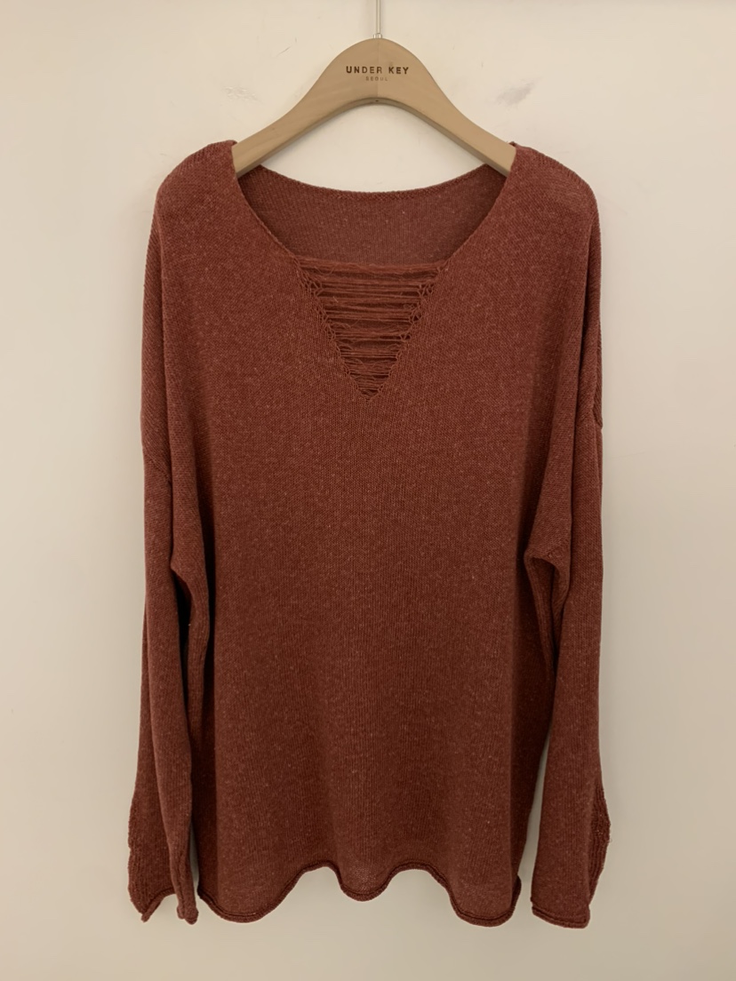 UNDER KEY韓國東大門代購女裝新款推薦時尚26春夏針織衫UNDER KEY針織衫圖色1