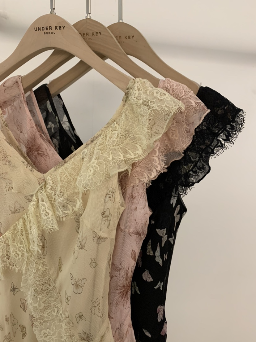 UNDER KEY韓國東大門直郵女裝新品職業休閑推薦時尚連衣裙UNDER KEY連衣裙