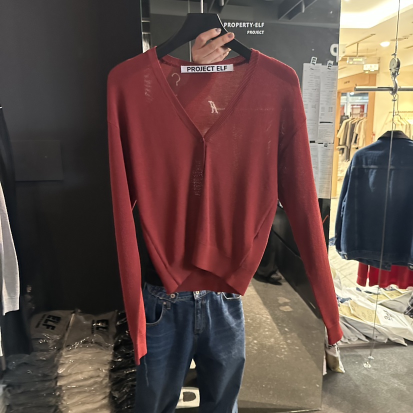 ELF-L韓國直郵實拍女裝新品人氣休閑時尚熱賣針織衫開衫PROJECT ELF/ELF-L針織衫圖色2