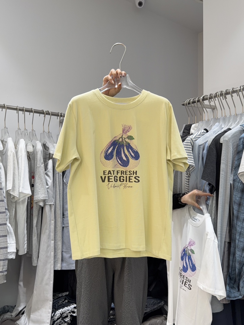 LOOKK/MIMME韓國直郵實拍女士新款職業休閑熱賣推薦26春夏T恤LOOKK/MIMMET恤圖色2