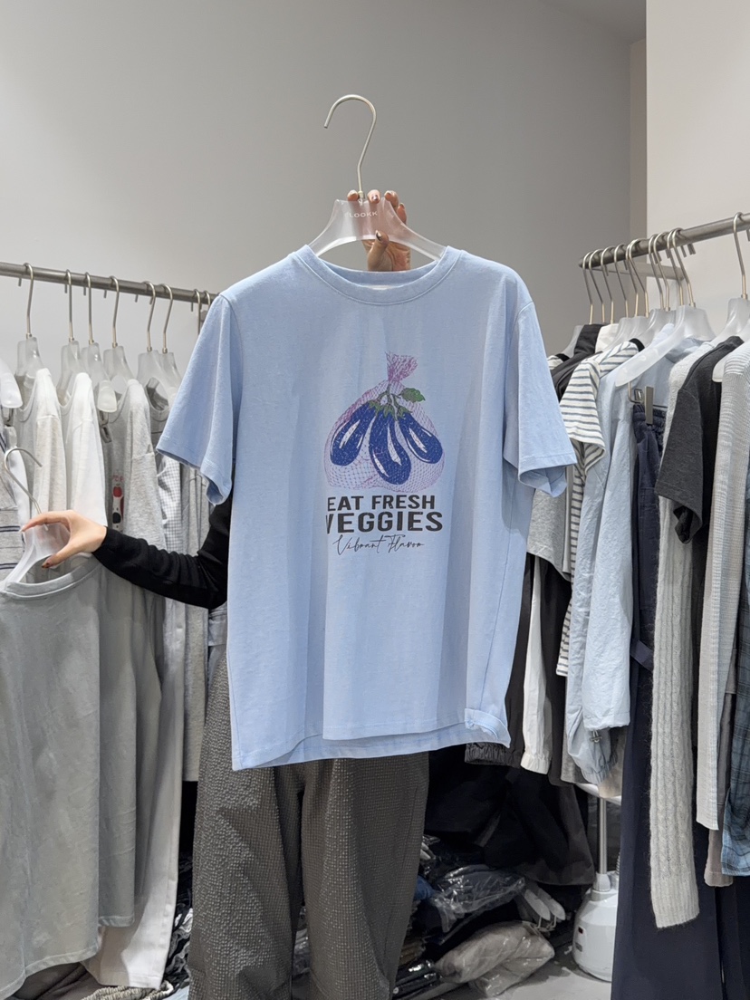 LOOKK/MIMME韓國直郵實拍女士新款職業休閑熱賣推薦26春夏T恤LOOKK/MIMMET恤圖色3