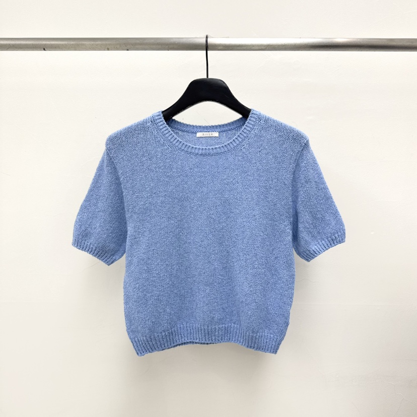 RIVER韓國直郵女士新品26春夏時尚推薦熱賣休閑職業針織衫棉WATER/RIVER針織衫圖色3