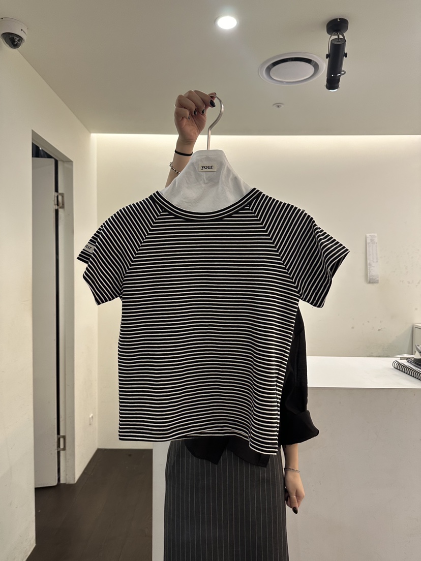 YOUR-P韓國直郵實拍女裝新品人氣休閑職業26春夏時尚T恤YOUR-PT恤圖色3