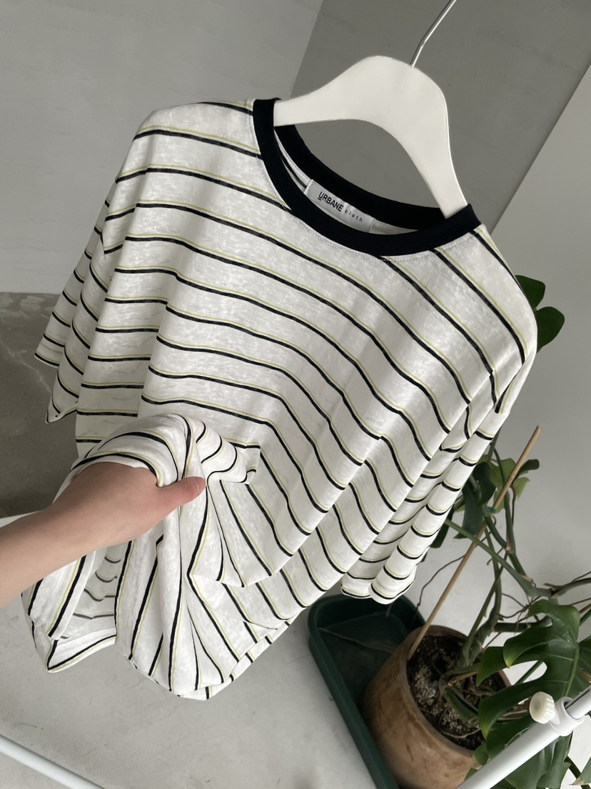 URBANE cloth韓國直郵實拍女裝新品職業休閑26春夏時尚T恤URBANE clothT恤