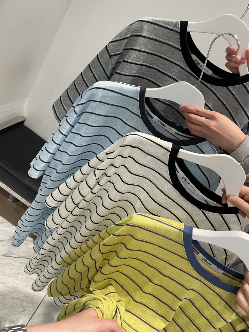 URBANE cloth韓國直郵實拍女裝新品職業休閑26春夏時尚T恤URBANE clothT恤