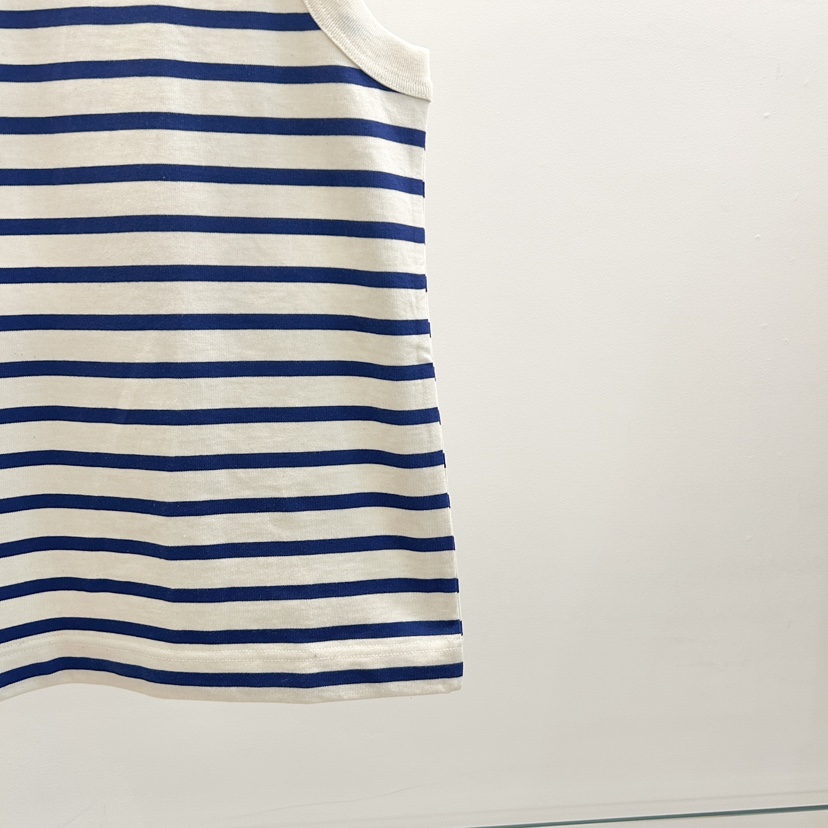 HEHR韓國東大門直郵女裝新款休閑推薦26春夏吊帶背心條紋hehr-AUTOMNE吊帶/背心