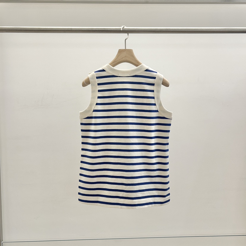 HEHR韓國東大門直郵女裝新款休閑推薦26春夏吊帶背心條紋hehr-AUTOMNE吊帶/背心