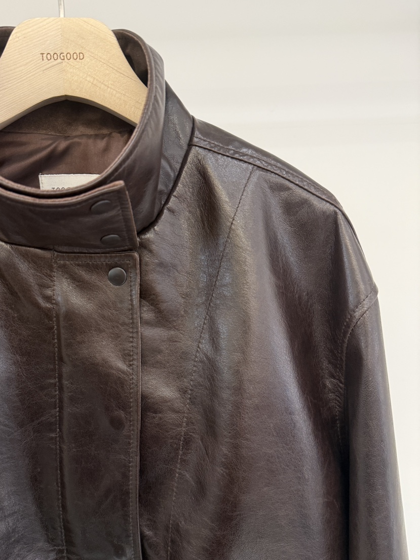 TOOGOOD韓國東大門代購女士新款推薦熱賣休閑人氣皮衣皮革TOOGOOD皮衣