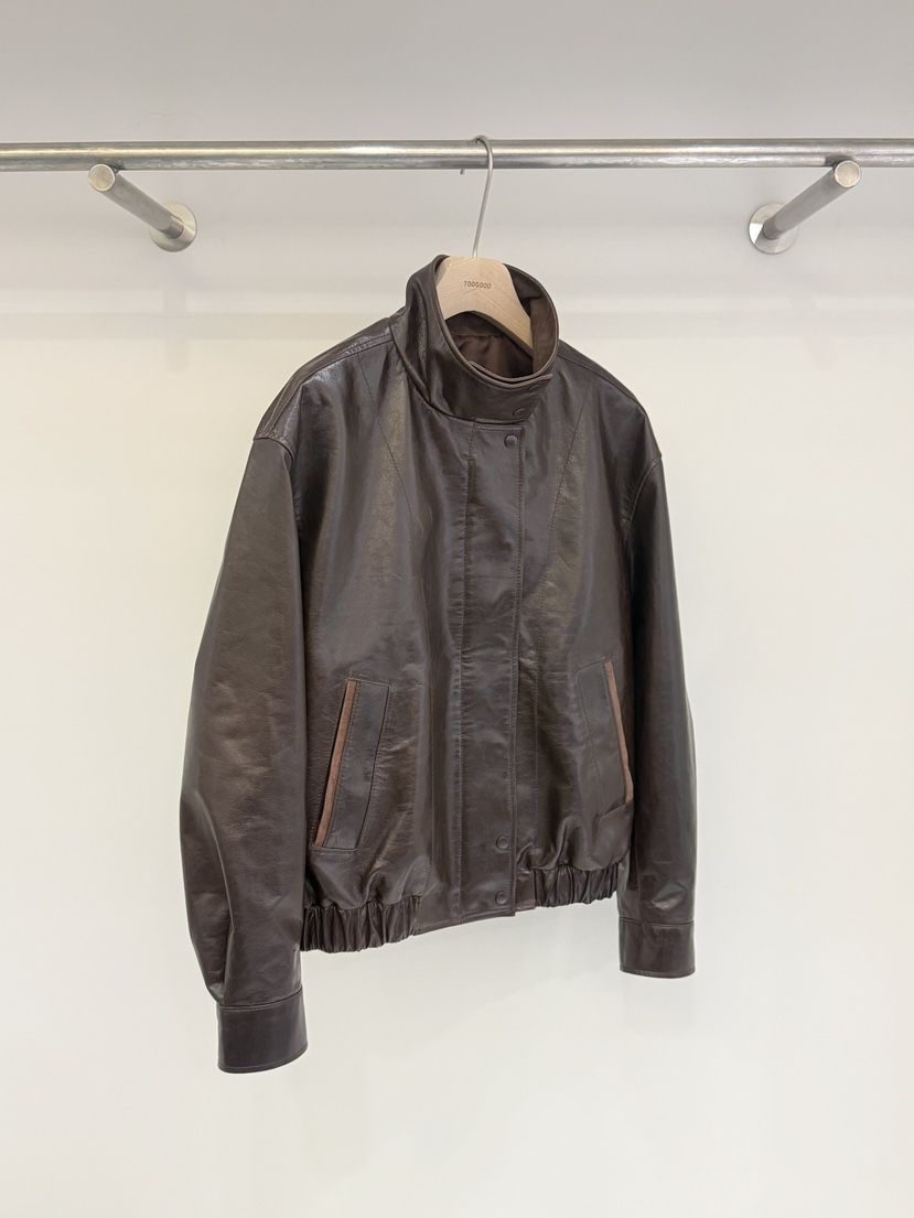 TOOGOOD韓國東大門代購女士新款推薦熱賣休閑人氣皮衣皮革TOOGOOD皮衣圖色1