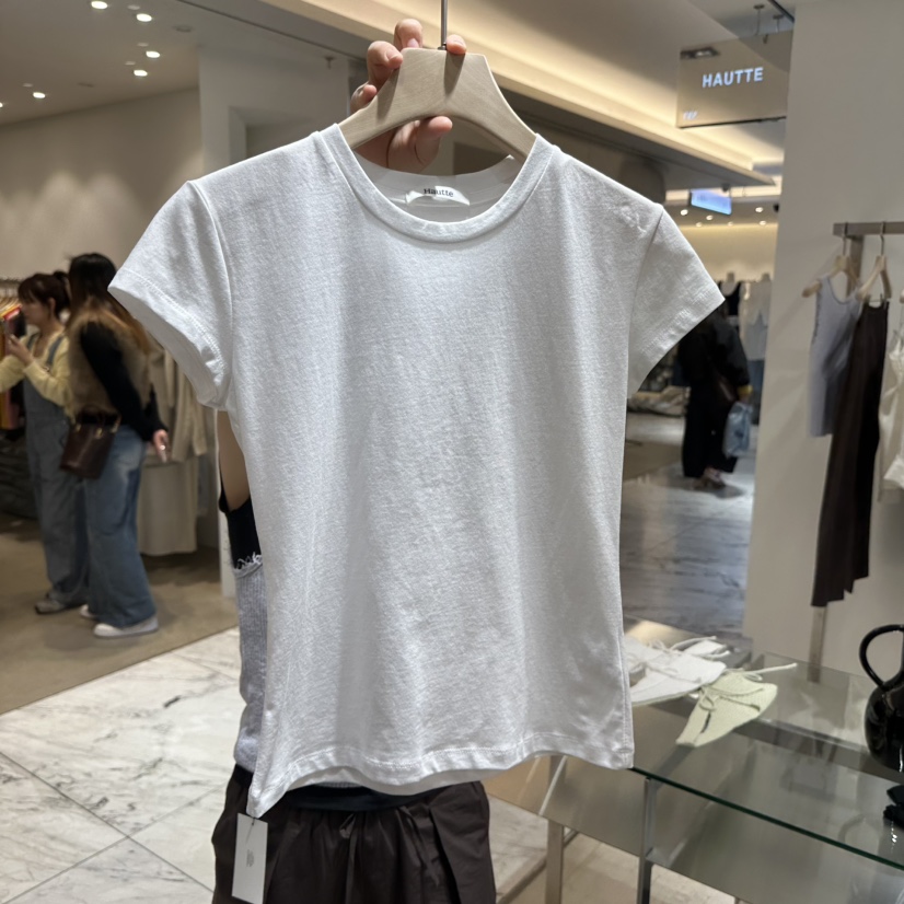 HAUTTE-P韓國直郵實拍女士新品時尚熱賣休閑推薦人氣T恤HAUTTET恤圖色5