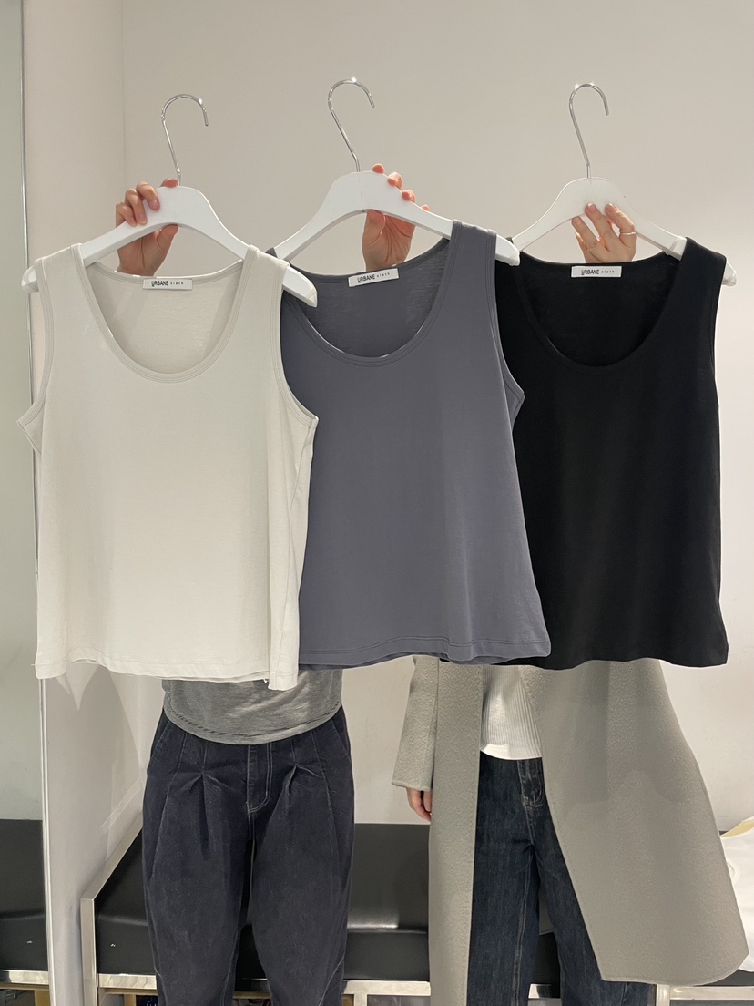 URBANE cloth韓國直郵女裝新款休閑熱賣人氣職業吊帶背心URBANE cloth吊帶/背心