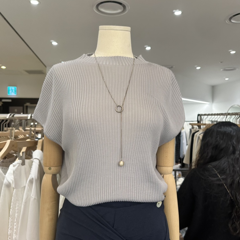 LEWIN韓國東大門代購女士新款休閑人氣26春夏針織衫插肩袖羅紋LEWIN針織衫圖色2