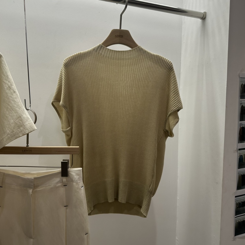 LEWIN韓國東大門代購女士新款休閑人氣26春夏針織衫插肩袖羅紋LEWIN針織衫圖色4