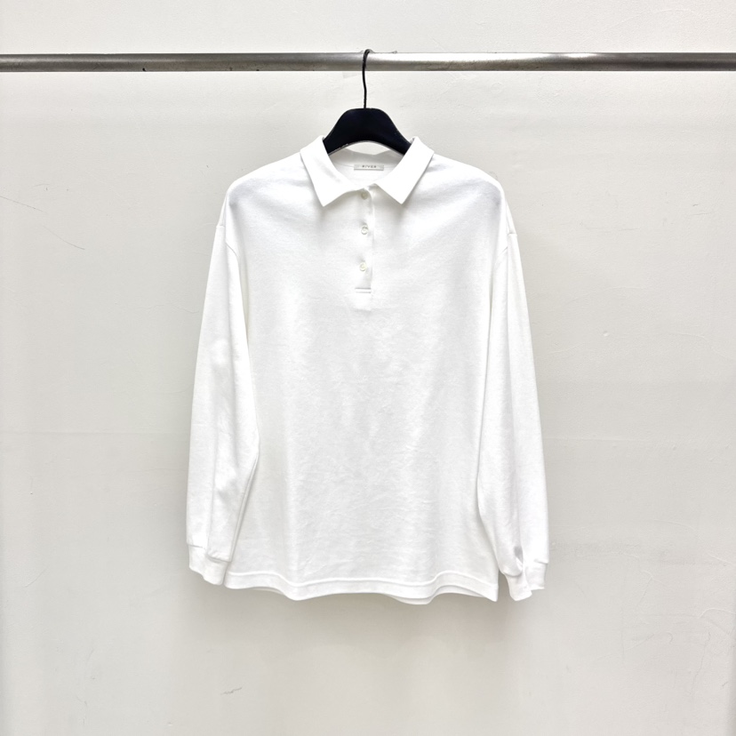 RIVER韓國東大門直郵女士新品推薦休閑熱賣職業26春夏長袖T恤WATER/RIVER長袖T恤圖色1