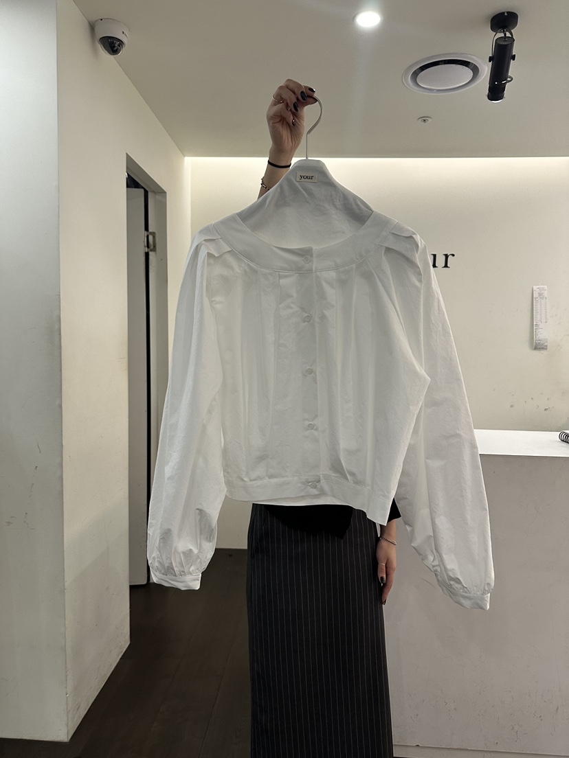 YOUR-P韓國東大門代購女士新品人氣推薦職業26春夏襯衫蕾絲衫YOUR-P襯衫/蕾絲衫圖色1