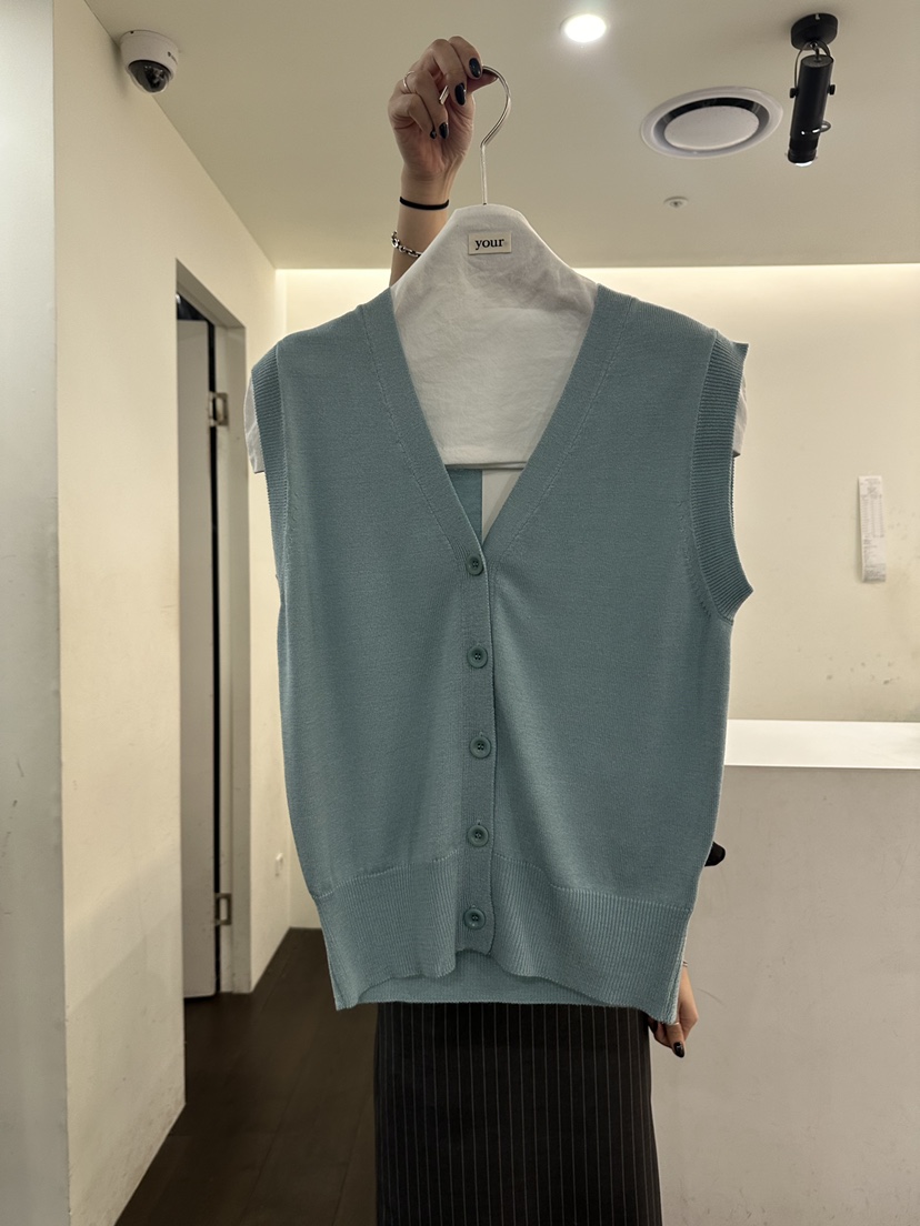 YOUR-P韓國代購女裝新款休閑熱賣時尚26春夏人氣職業馬甲YOUR-P馬甲圖色2