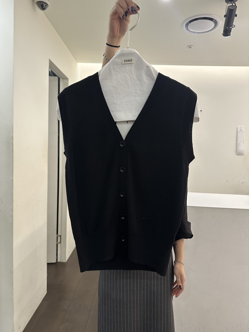 YOUR-P韓國代購女裝新款休閑熱賣時尚26春夏人氣職業馬甲YOUR-P馬甲圖色3