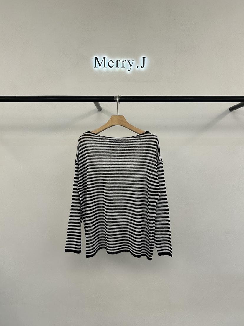 MERRY-J韓國東大門代購女士新款職業26春夏人氣休閑長袖T恤MERRY-J長袖T恤