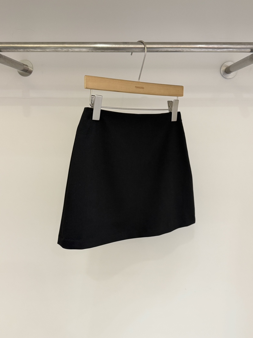 TOOGOOD韓國直郵女裝新款職業熱賣休閑推薦時尚26春夏短裙TOOGOOD短裙圖色2黑色