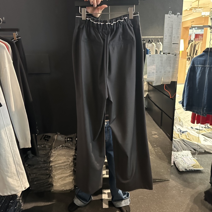 ELF-L韓國東大門直郵女裝新款熱賣職業休閑休閑褲刺繡條紋PROJECT ELF/ELF-L休閑褲