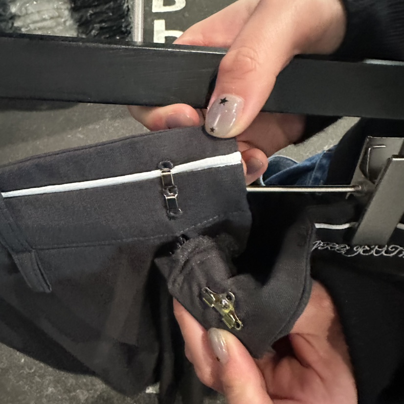 ELF-L韓國東大門直郵女裝新款熱賣職業休閑休閑褲刺繡條紋PROJECT ELF/ELF-L休閑褲