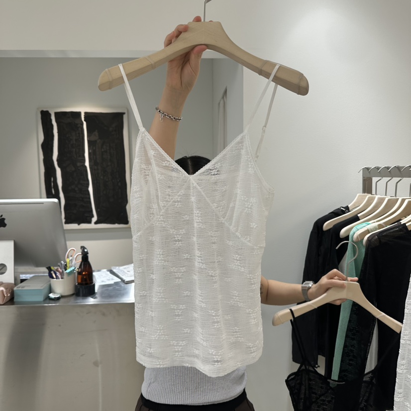 HAUTTE-P韓國直郵實拍女士新款26春夏推薦熱賣職業吊帶背心HAUTTE吊帶/背心圖色1