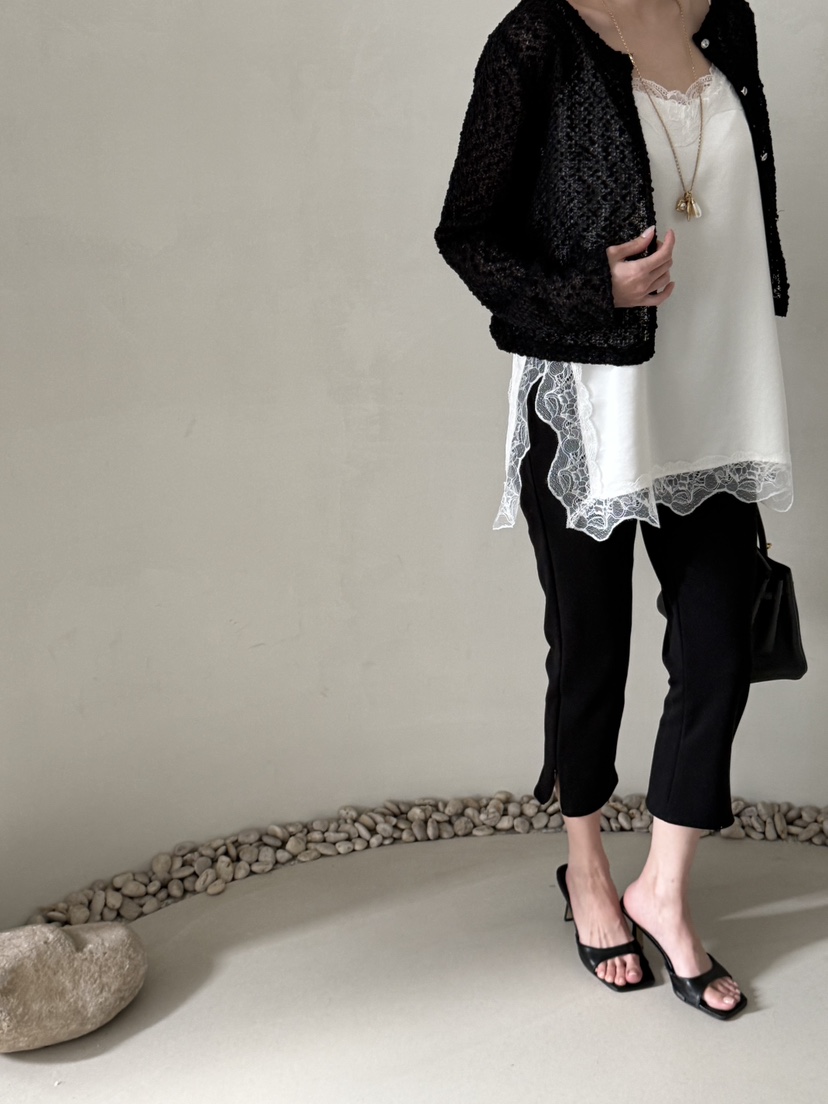 DEMAR韓國直郵實拍女裝新品人氣休閑時尚26春夏針織衫開衫DEMAR針織衫