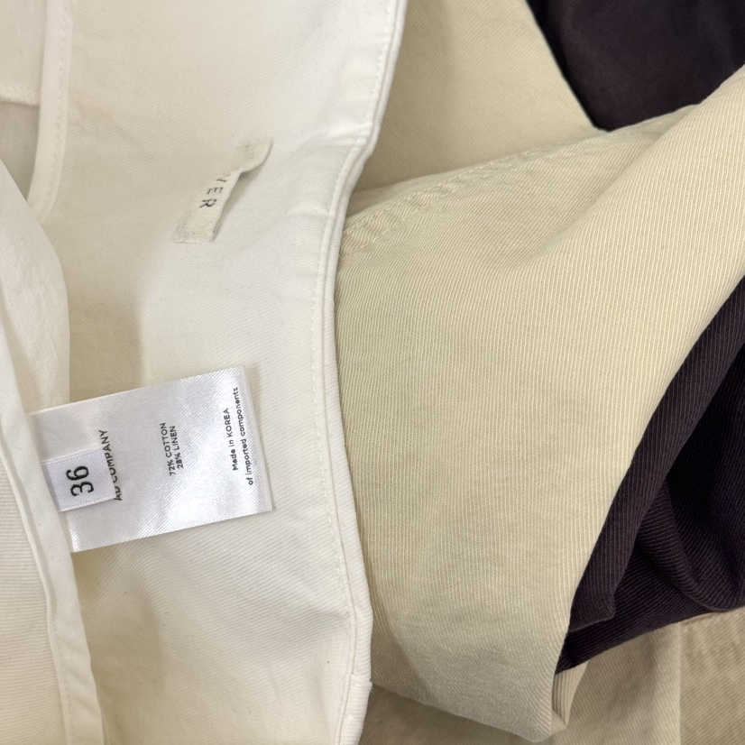 RIVER韓國代購女士新款推薦職業熱賣時尚人氣26春夏休閑褲WATER/RIVER休閑褲