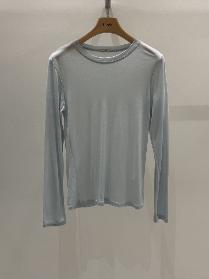 OREE韓國直郵女裝新品休閑熱賣推薦人氣時尚職業26春夏長袖T恤OREE長袖T恤圖色6