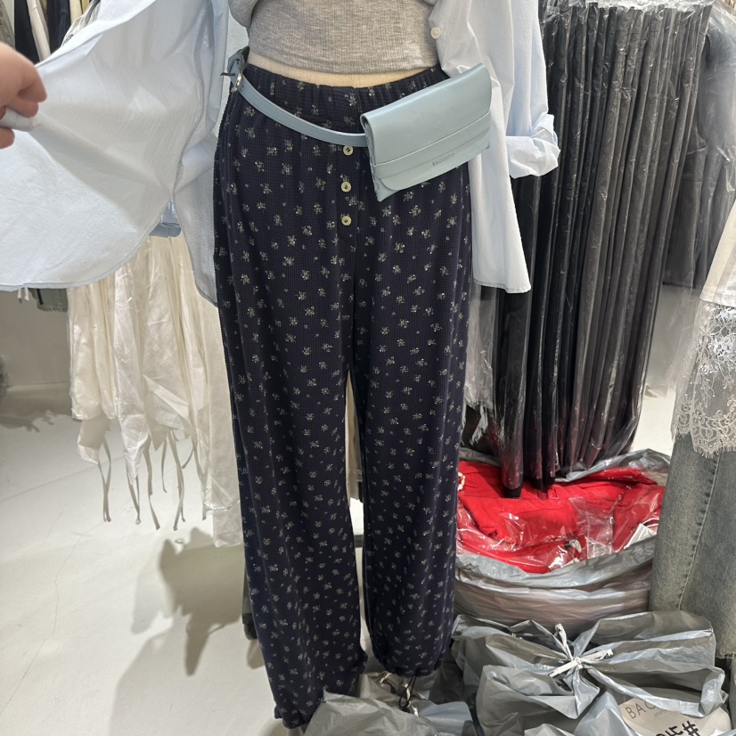 BAGUETTE-P韓國直郵實拍女士新款人氣26春夏休閑褲不含腰帶BAGUETTE-P休閑褲圖色2