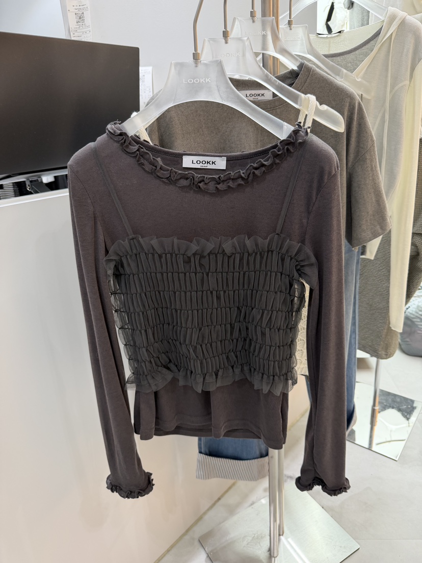 LOOKK/MIMME韓國直郵實拍女士新款職業推薦人氣套裝兩件套LOOKK/MIMME套裝圖色2