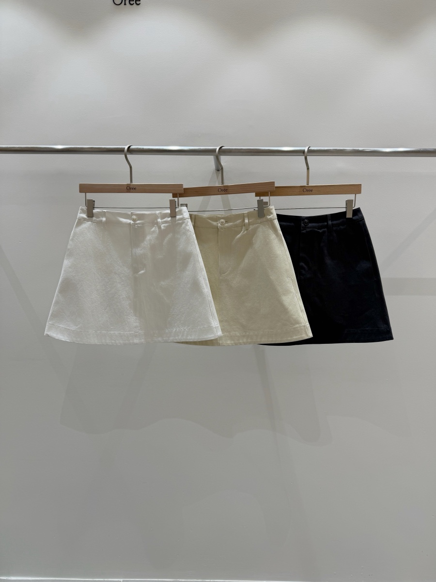 OREE韓國代購女士新款時尚26春夏人氣推薦休閑熱賣職業短裙OREE短裙