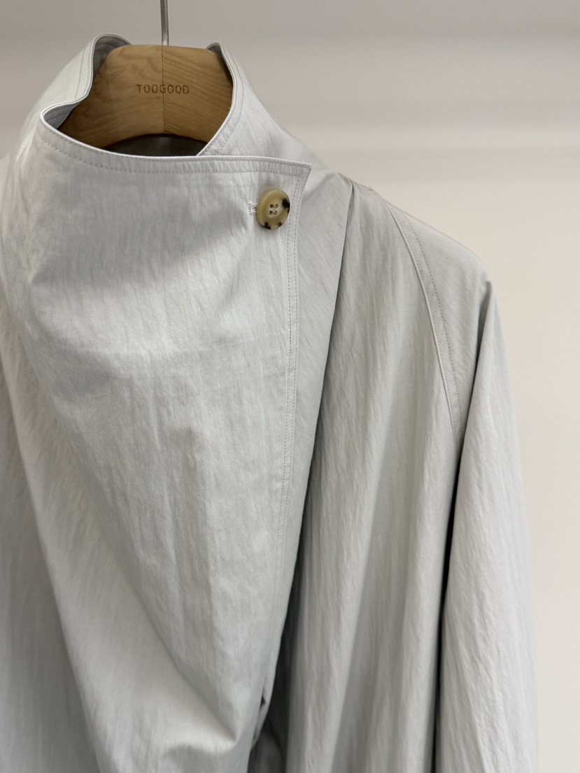 TOOGOOD韓國東大門直郵女裝新款職業推薦人氣長款風衣含腰繩TOOGOOD長款風衣