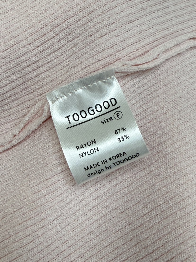 TOOGOOD韓國直郵女士新品時尚推薦休閑熱賣26春夏職業針織衫TOOGOOD針織衫