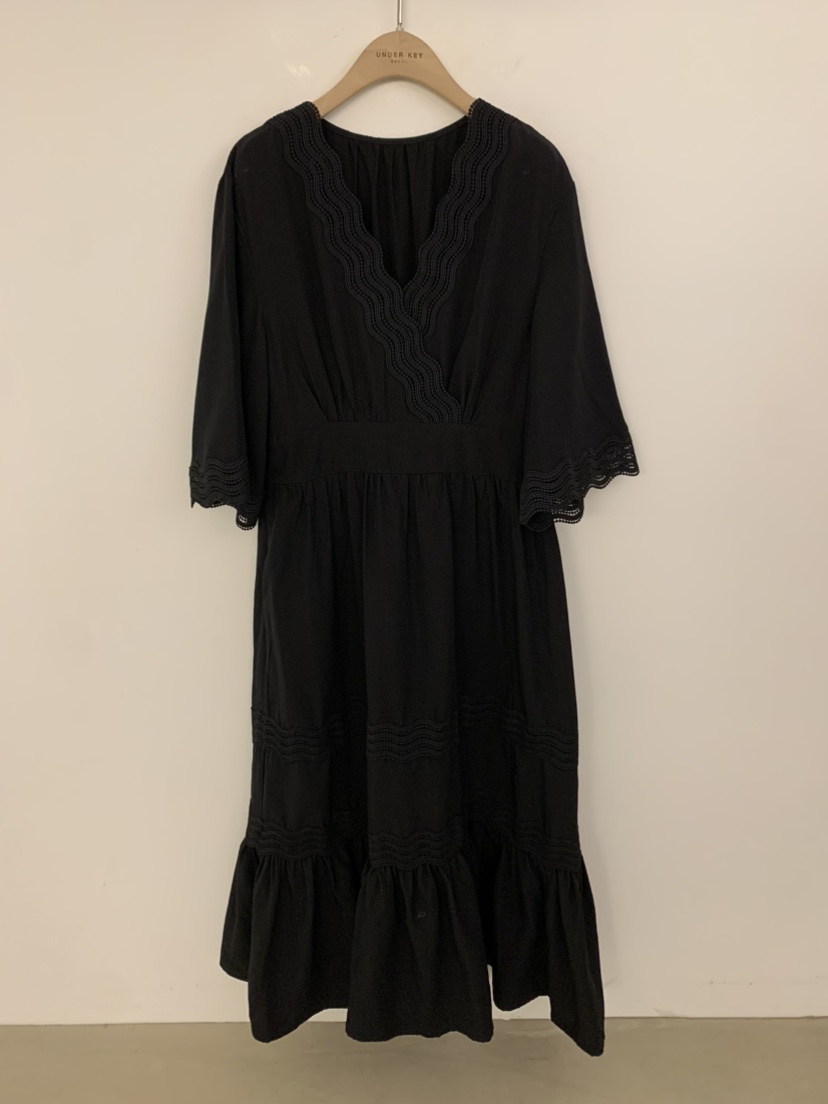 UNDER KEY韓國直郵女士新款人氣休閑26春夏熱賣職業連衣裙UNDER KEY連衣裙圖色2