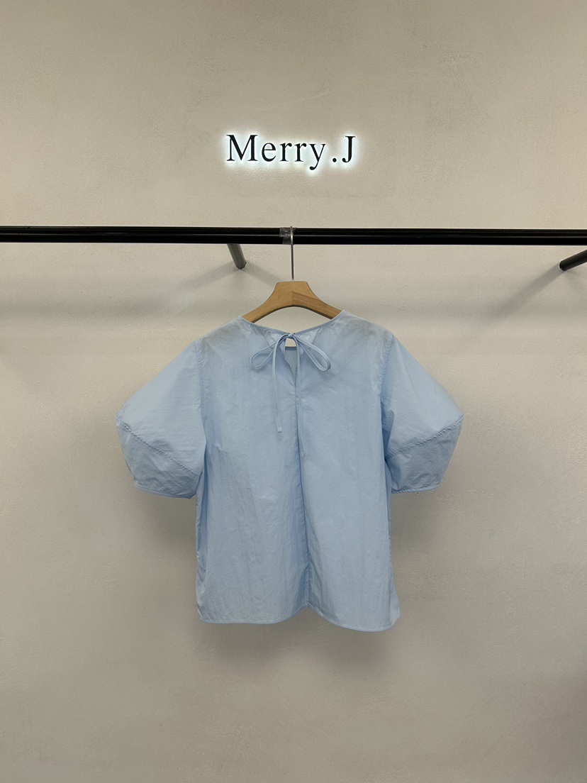 MERRY-J韓國直郵實拍女裝新品休閑熱賣人氣推薦襯衫蕾絲衫MERRY-J襯衫/蕾絲衫