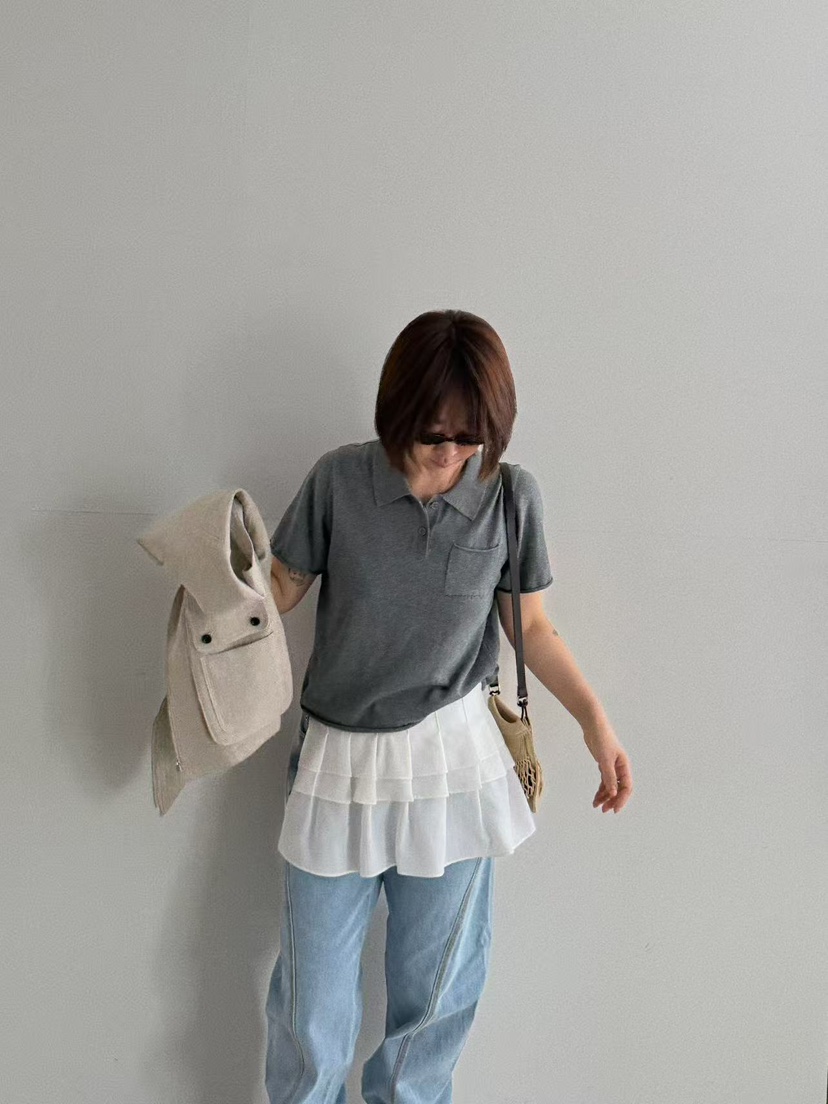 OLI SEOUL韓國代購女裝新款真品職業推薦熱賣時尚休閑短裙OLI SEOUL短裙