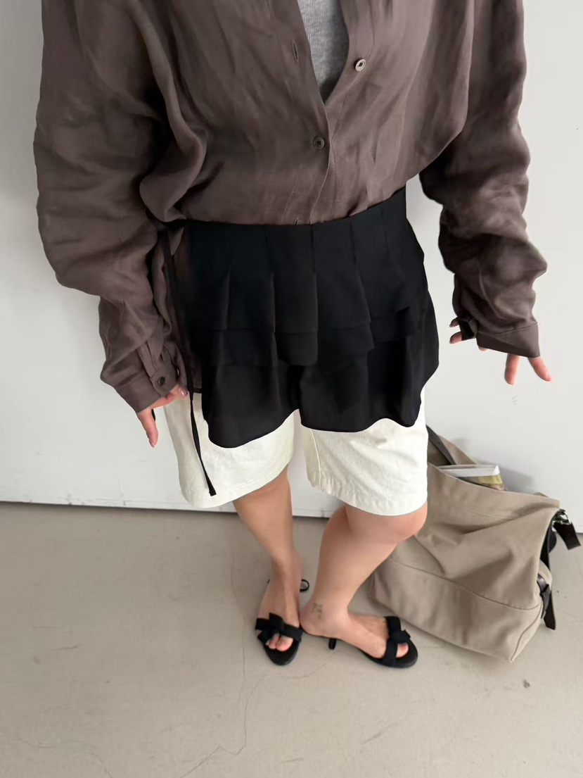 OLI SEOUL韓國代購女裝新款真品職業推薦熱賣時尚休閑短裙OLI SEOUL短裙